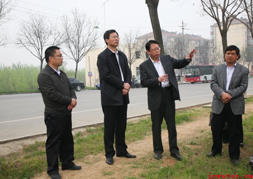 市水利局局長鄒樹琦調研市區(qū)防汛隱患