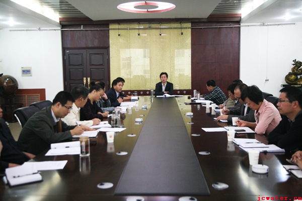 市水利局召開曹河、磨灘水電站工程推進會